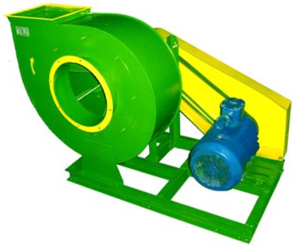 Вентилятор радиальный пылевой среднего давления одностороннего всасывания. исполнение 12 ТЕПЛОВЕНТКОМПЛЕКТ ВРП-05-5 (3,0/1500/1500) Вентиляторы